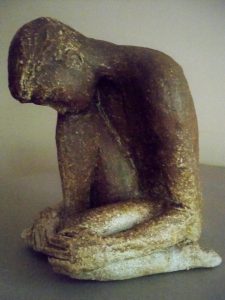 sandra jones male ceramic figure